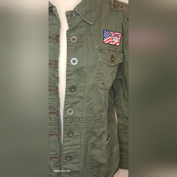 Route 66 Green Jacket XL - Picture 2 of 5